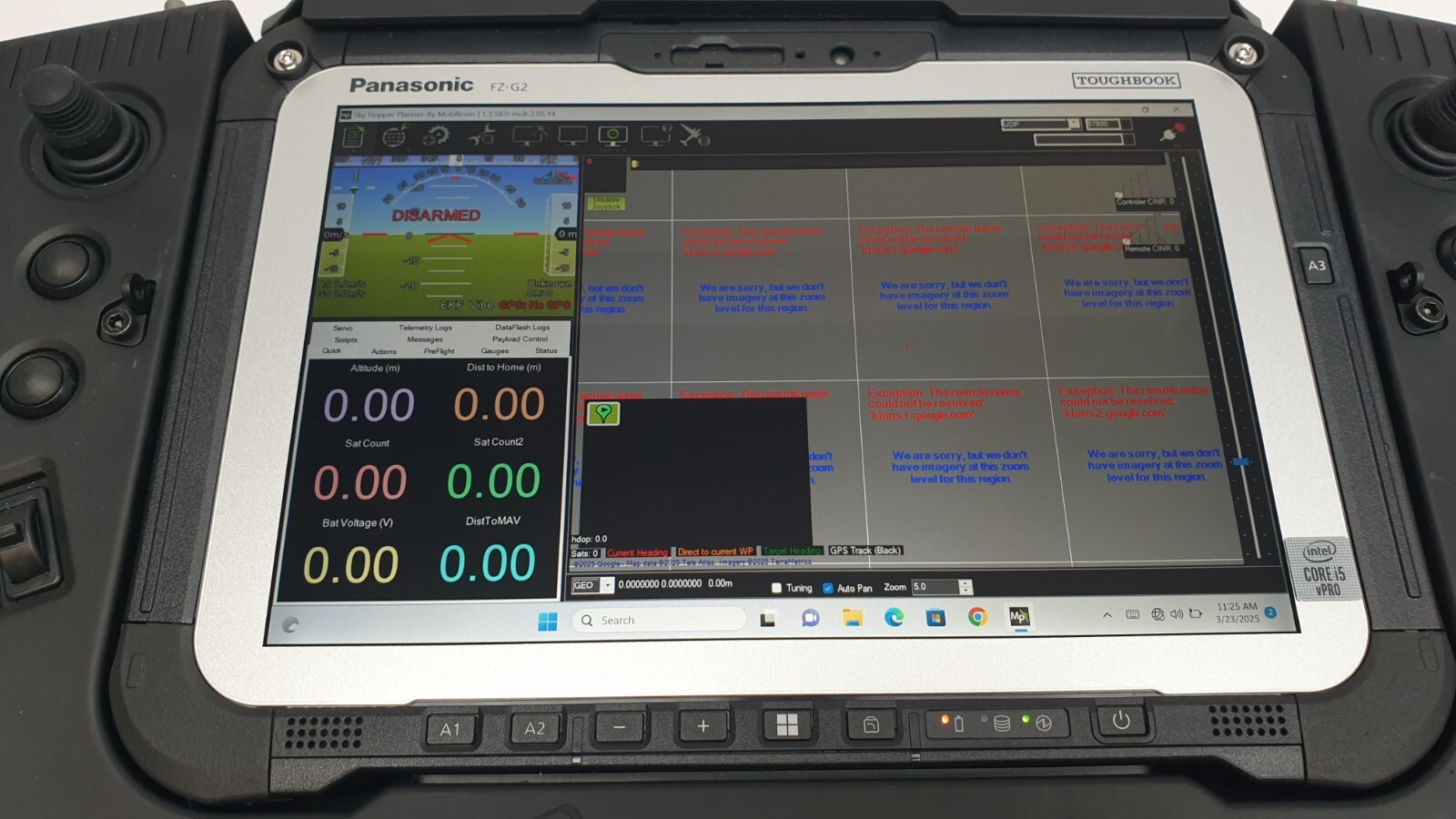 Panasonic Toughbook FZ-G2 Drone Ground Control Station with Mobilicom System
