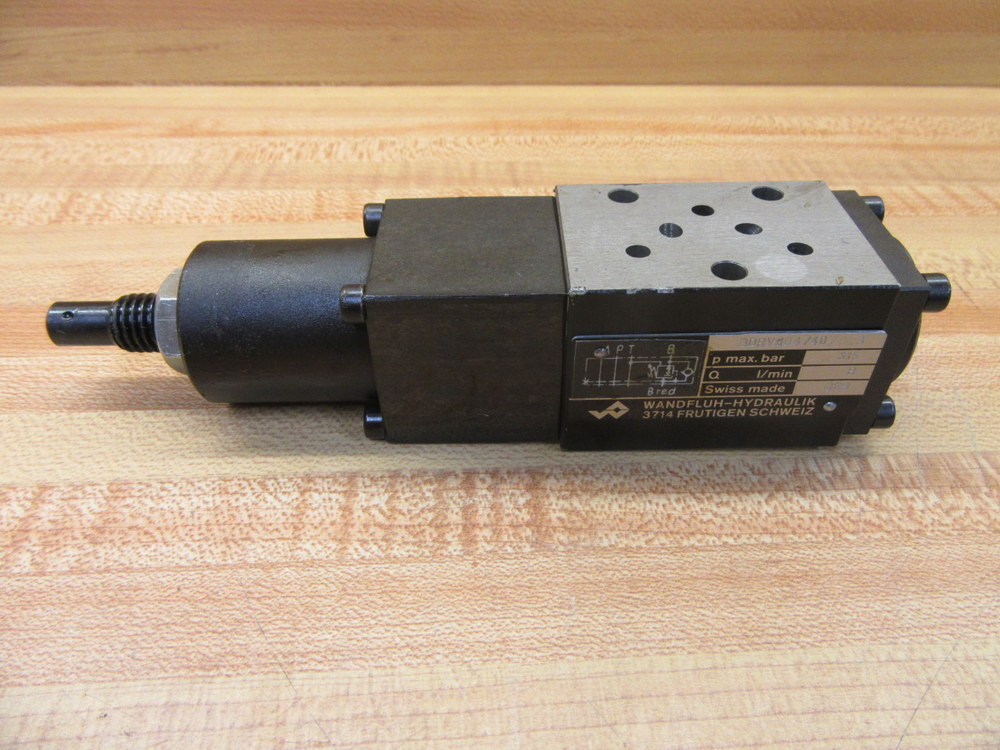 Wandfluh BDRVdB4/40 Pressure Reducing Valve BDRVdB440