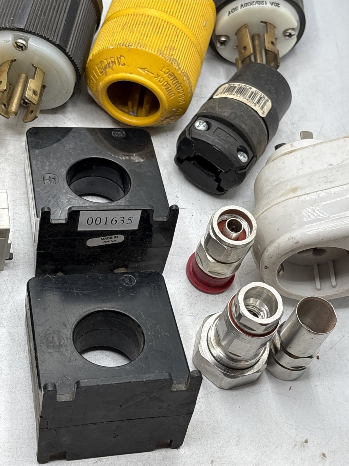 Assorted Breakers; Solenoids; Cables; Plugs; And Switches Of Various Brands