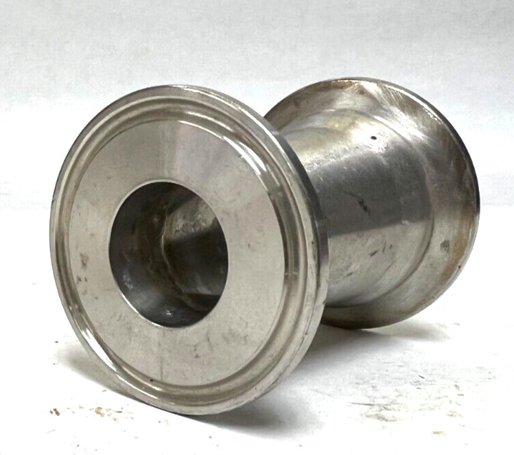 CLAMP CONCENTRIC REDUCER 1″ TO 1-1/2″ STAINLESS STEEL OAL 2-3/8″