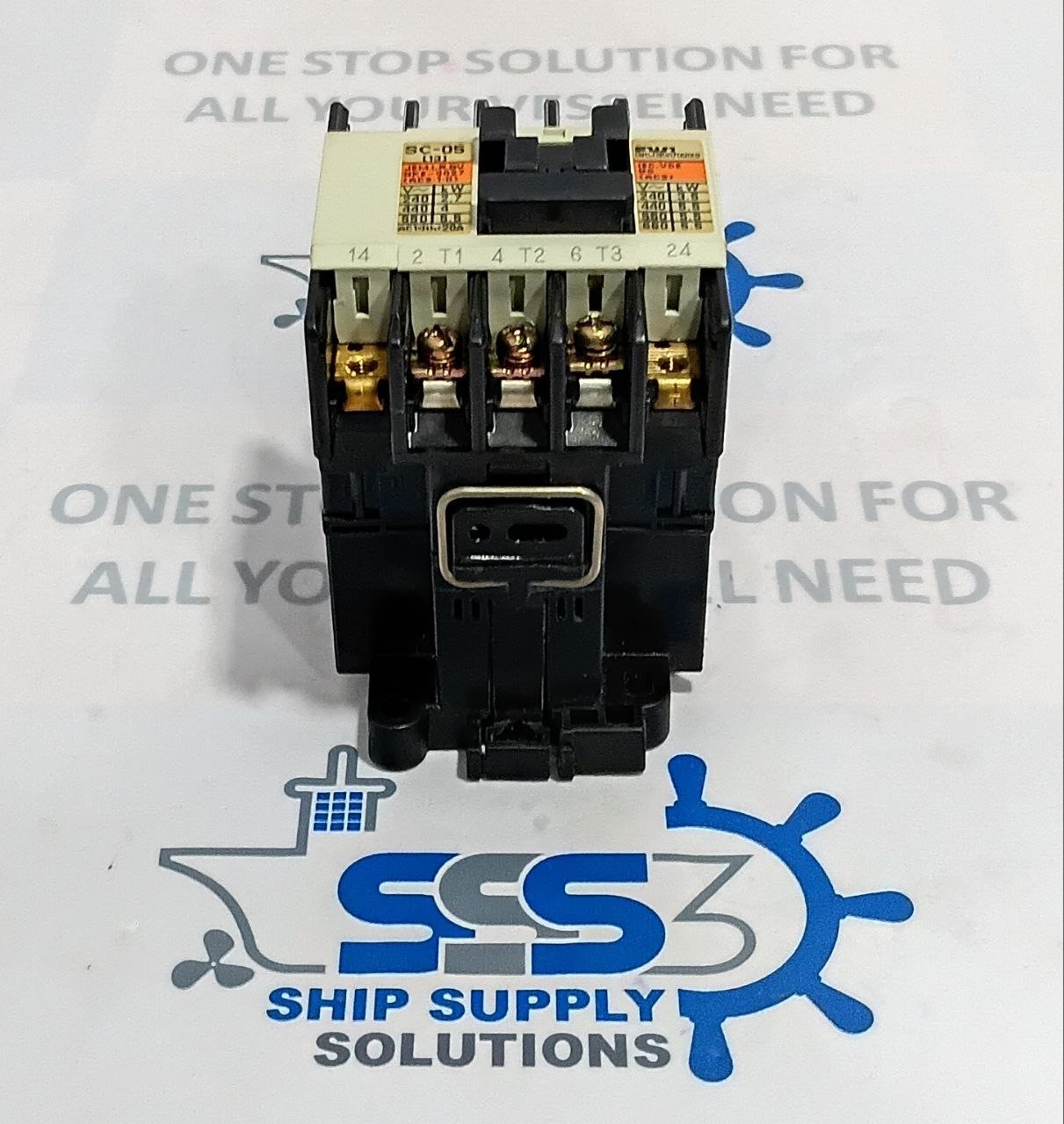 Fuji Electric SC-05 Contactor Coil Voltage 380-400V 50Hz 400-440V 60Hz, 13 Amp.