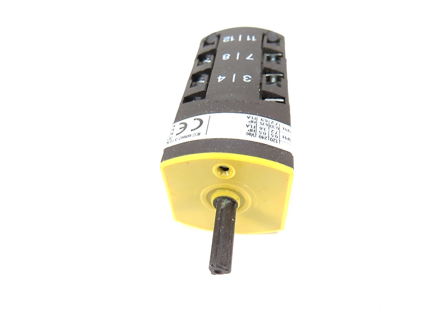 Salzer P110-SE0713 3-Position 1/Off/2 Rotary Cam Switch 10A 3kW 380-440V NEW