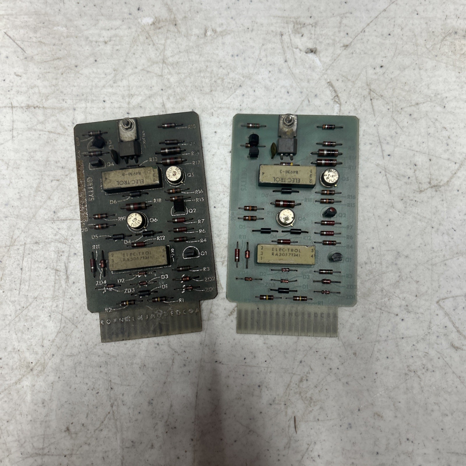 Lot Of 2 GETTYS 44-0037-00 DRIVE FAULT PC BOARD CARD, 44-0037-101