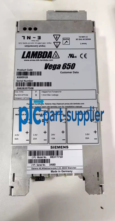 1PCS USED Vega 650 K60091B 90days warranty
