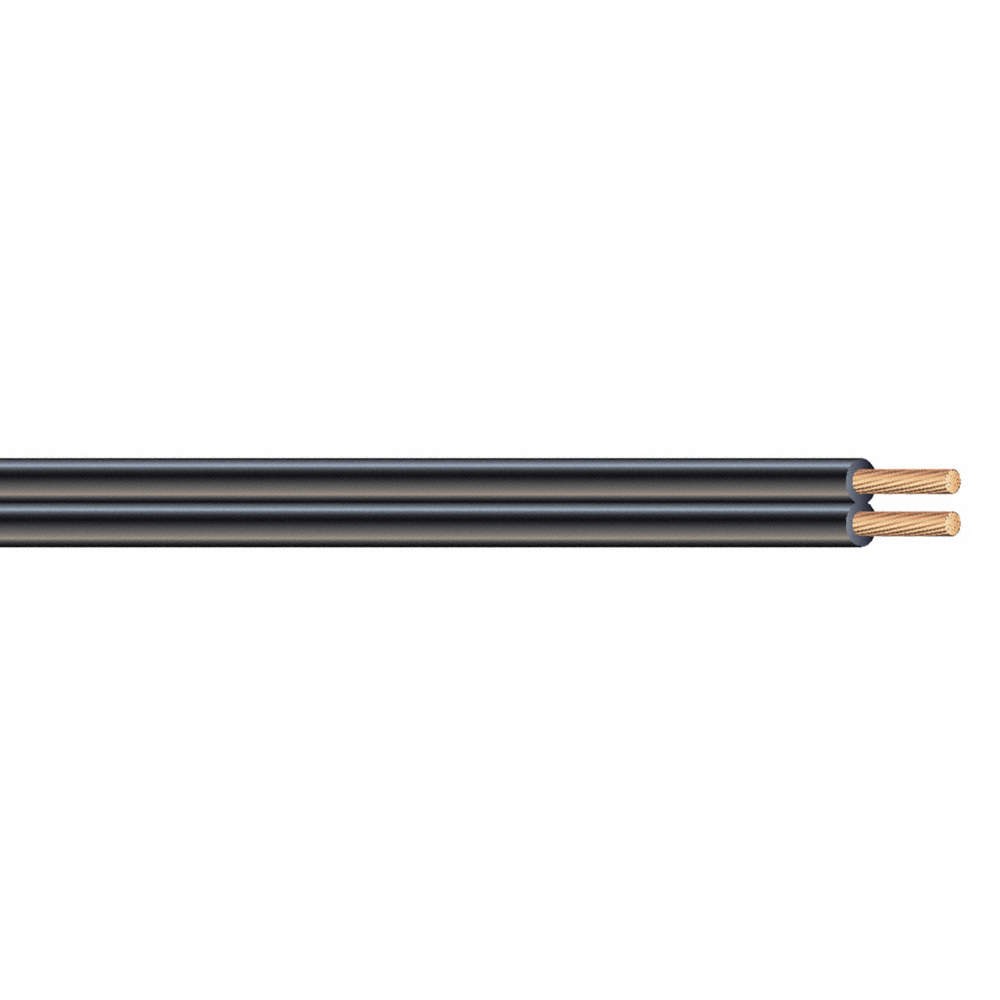 SOUTHWIRE 55213444 Landscape Wire,2 Cond,12AWG,Blk,250ft 23M539