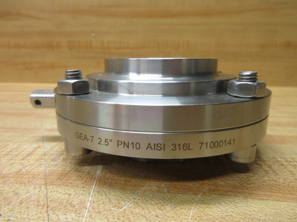 GEA GEA-7 2.5″ PN10 AISI 316L 71000141 Butterfly Valve GEA-7 2.5″