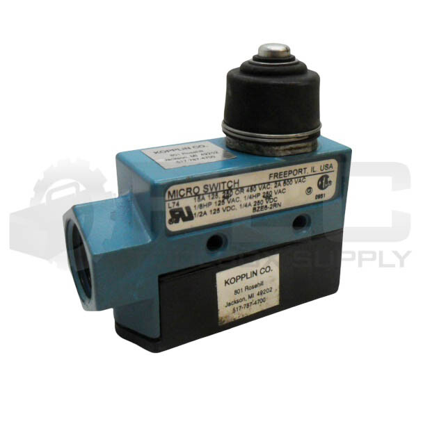 NEW MICROSWITCH BZE6-2RN LIMIT SWITCH 15A 600VAC 250VDC