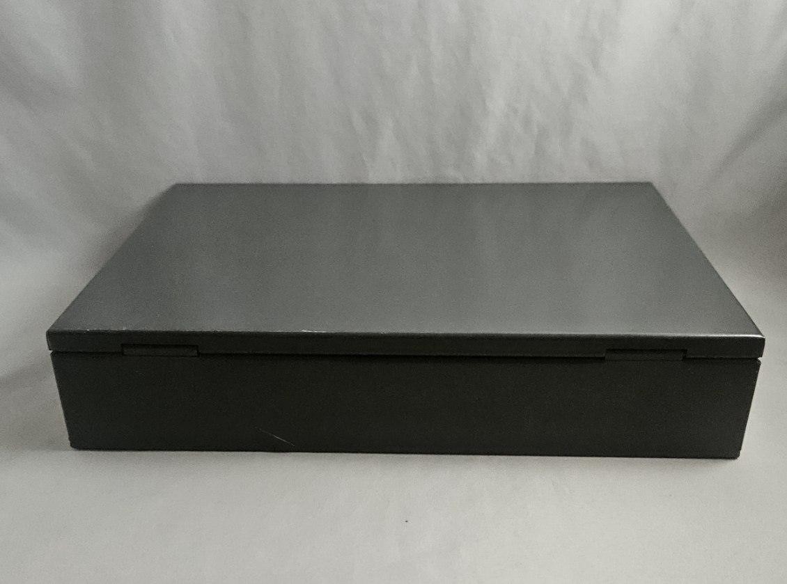 Vintage ASCO #10 Steelmaster Bond Strong Cash Metal Box 2 Keys