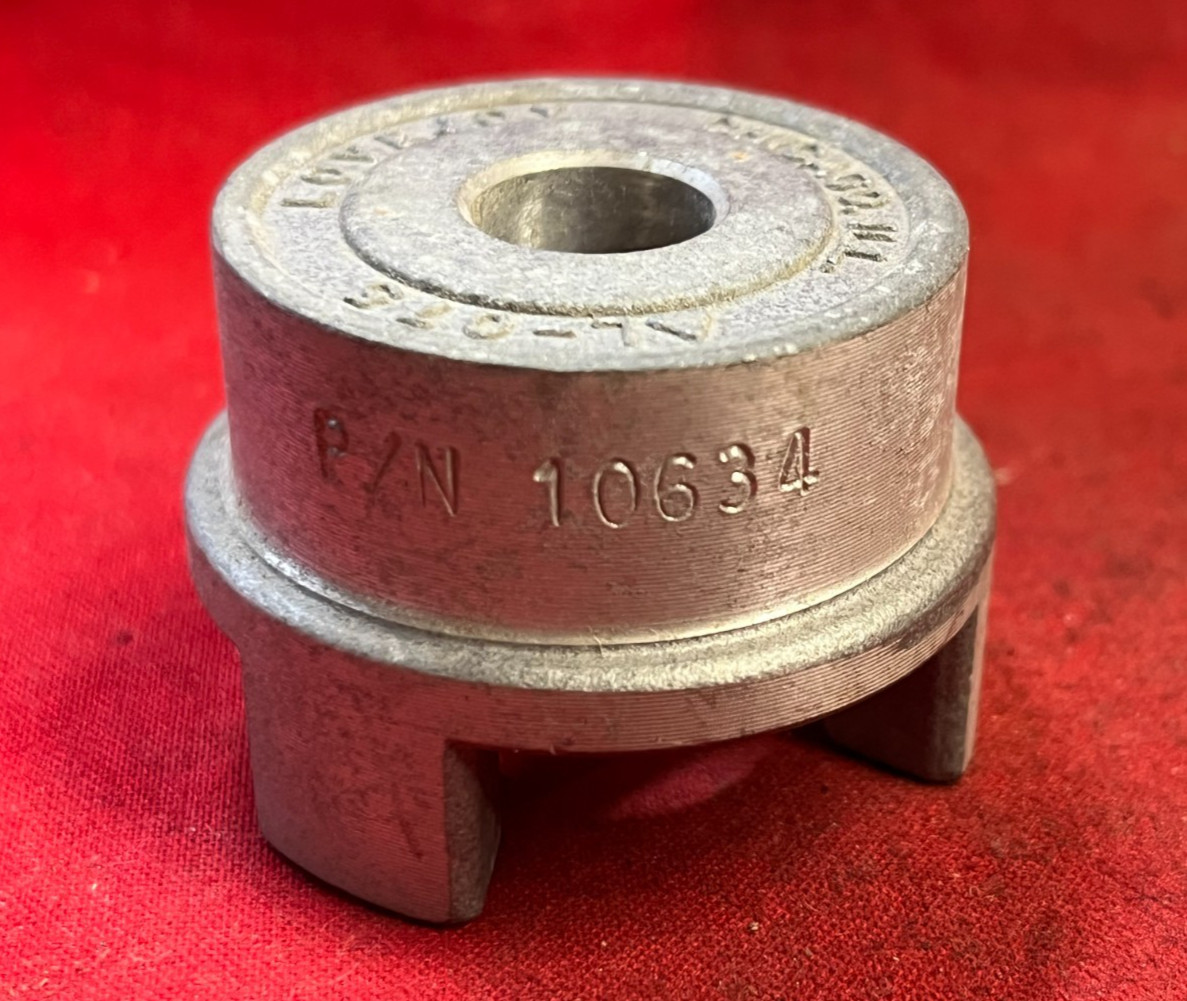 LOVEJOY L-075 JAW COUPLING HUB P/N: 10634 (LOT OF 2)