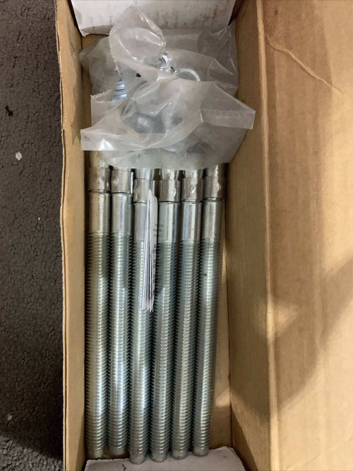 RED HEAD GWS-5884 TRUEBOLT WEDGE ANCHOR (2 Boxes Please See Pics!)