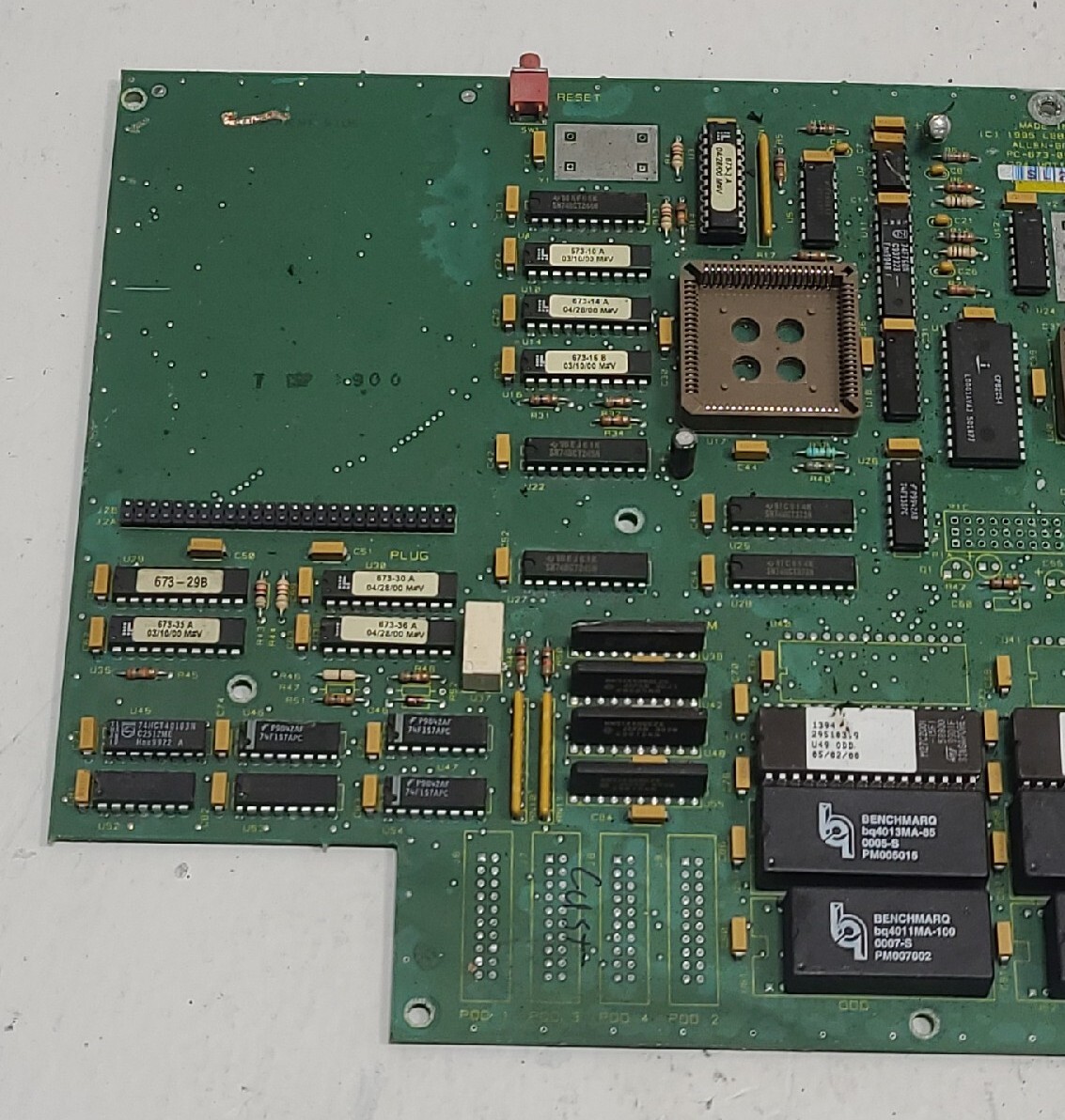 ALLEN BRADLEY PC-673-0995 REV. C MOTION CPU BOARD. (Parts Only)