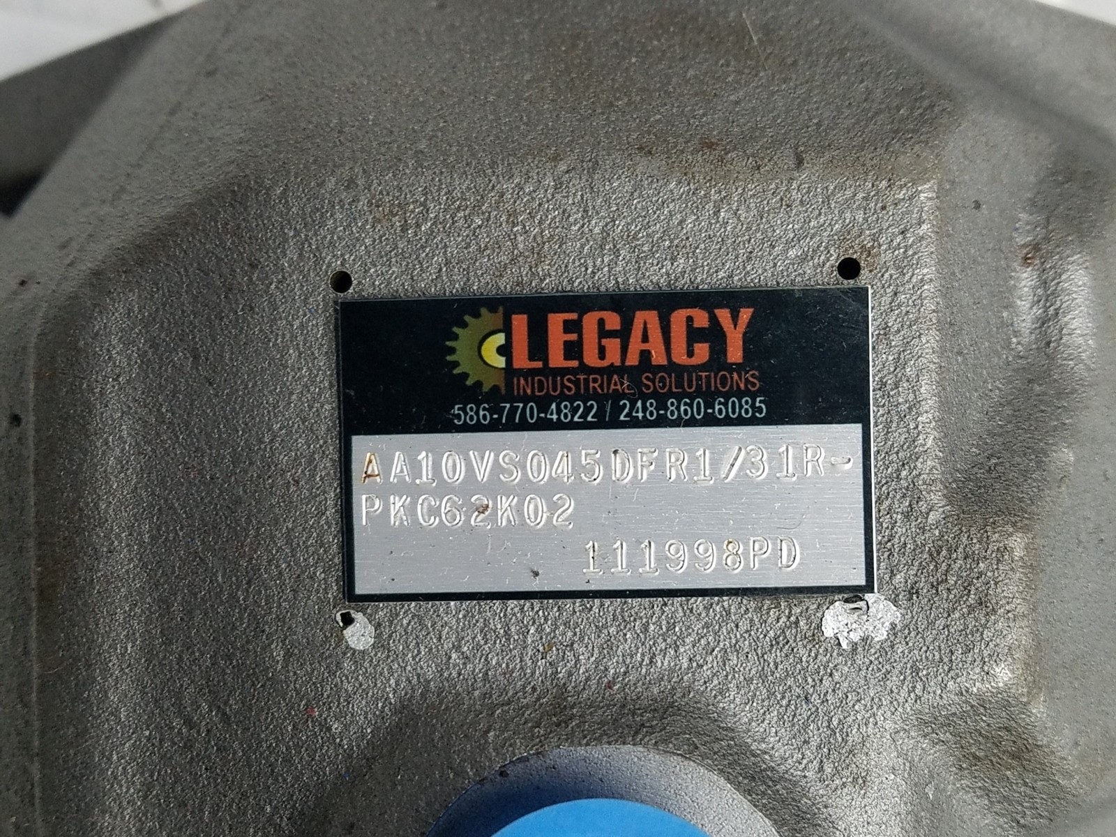 REPAIRED VICKERS AA10VS045DFR1/31R-PKC62K03 PUMP 111998PD