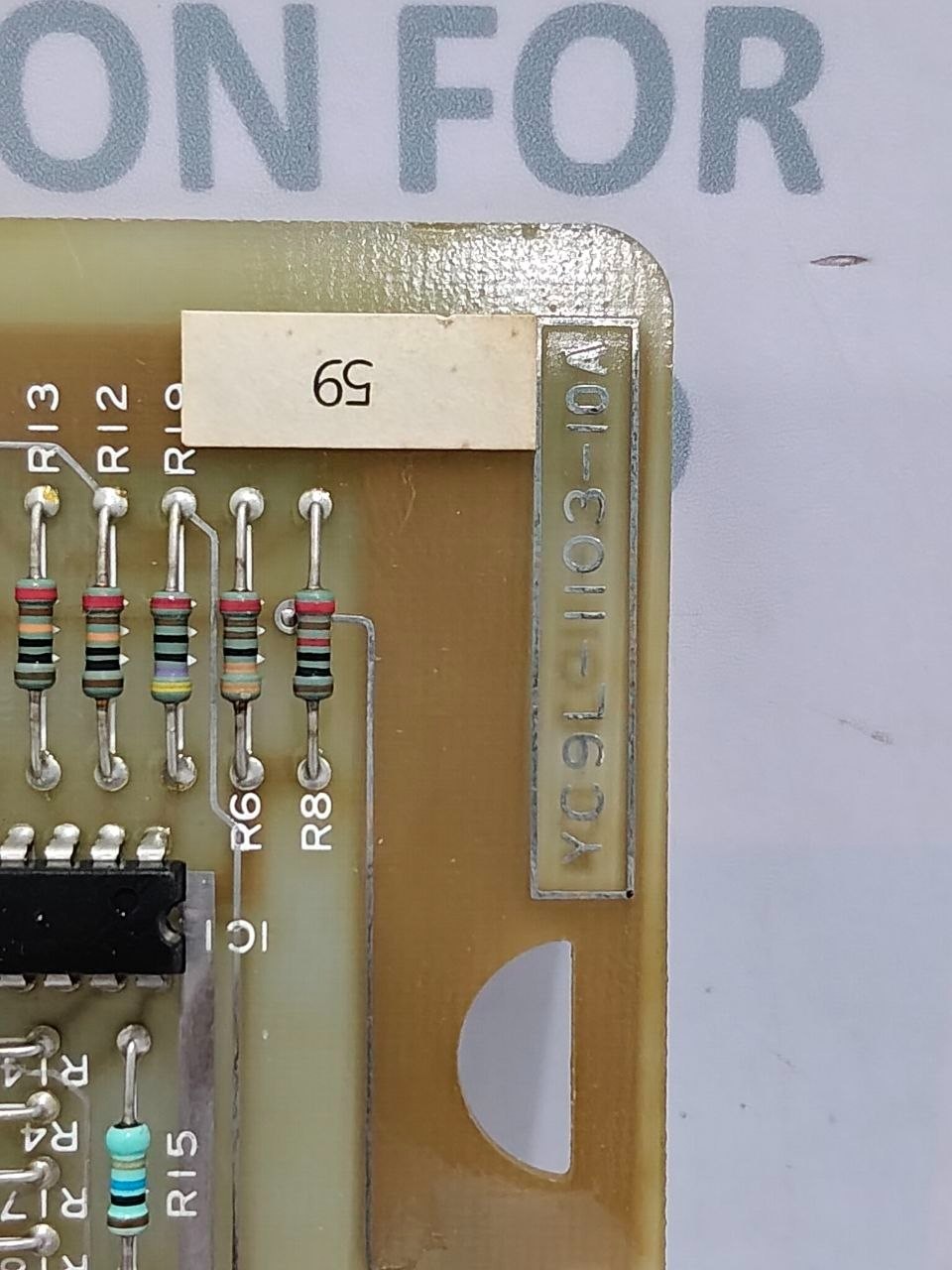 Yuken YC9L-1103-10A Sol Barrier PCB Card D-42821-1