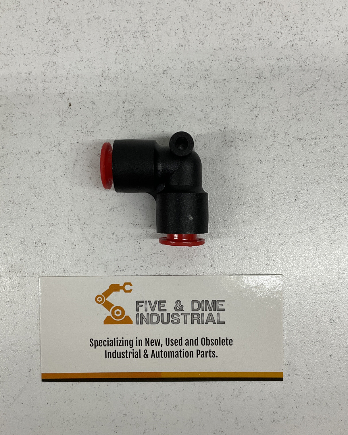 SMC KQL11-00 Lot of 9 One Touch Union Elbow Fittings 90Deg 3/8″ Tube GR162