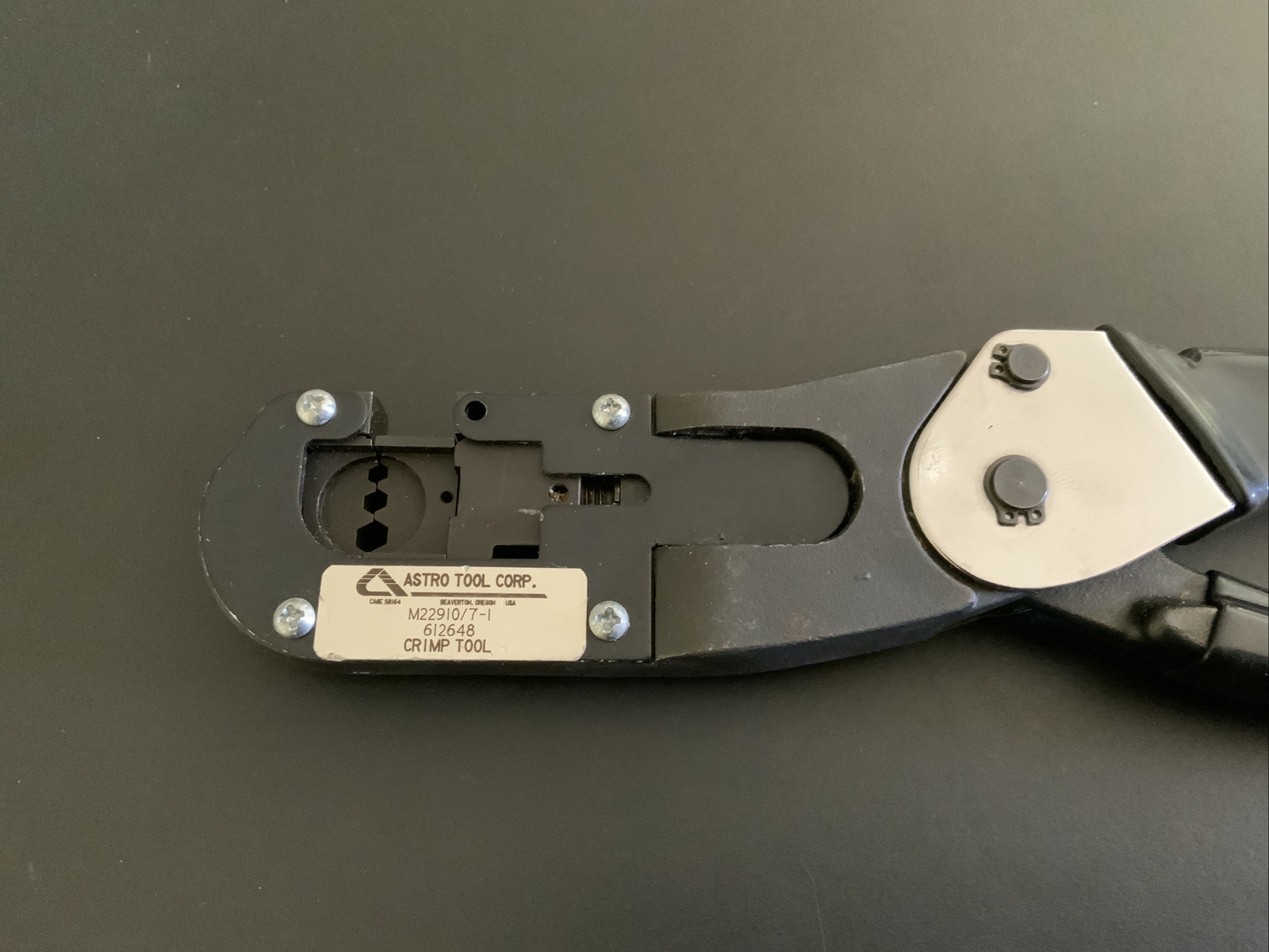 M22910/7-1 Astro Tool Hand Crimp Tool 612648 613873 Perfect