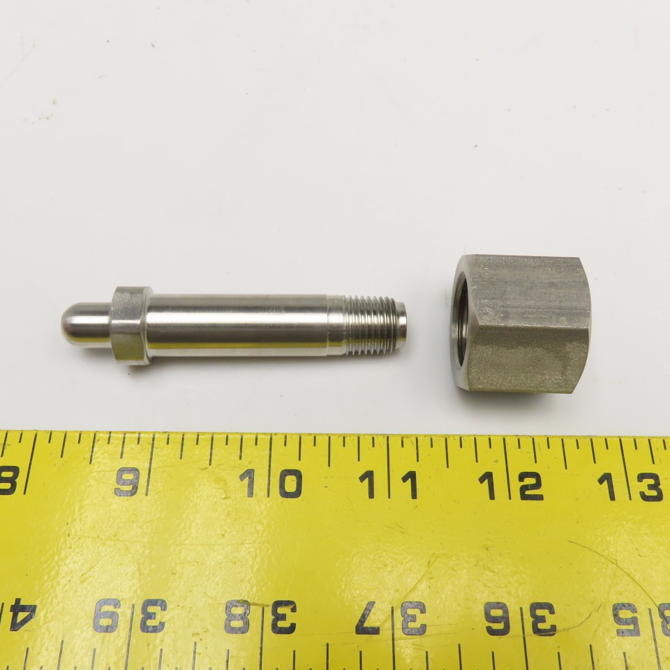 Parker 54 Series 1/4″ NPT x 1/2″ NPT Female Stainless Steel Gas Inlet Connector