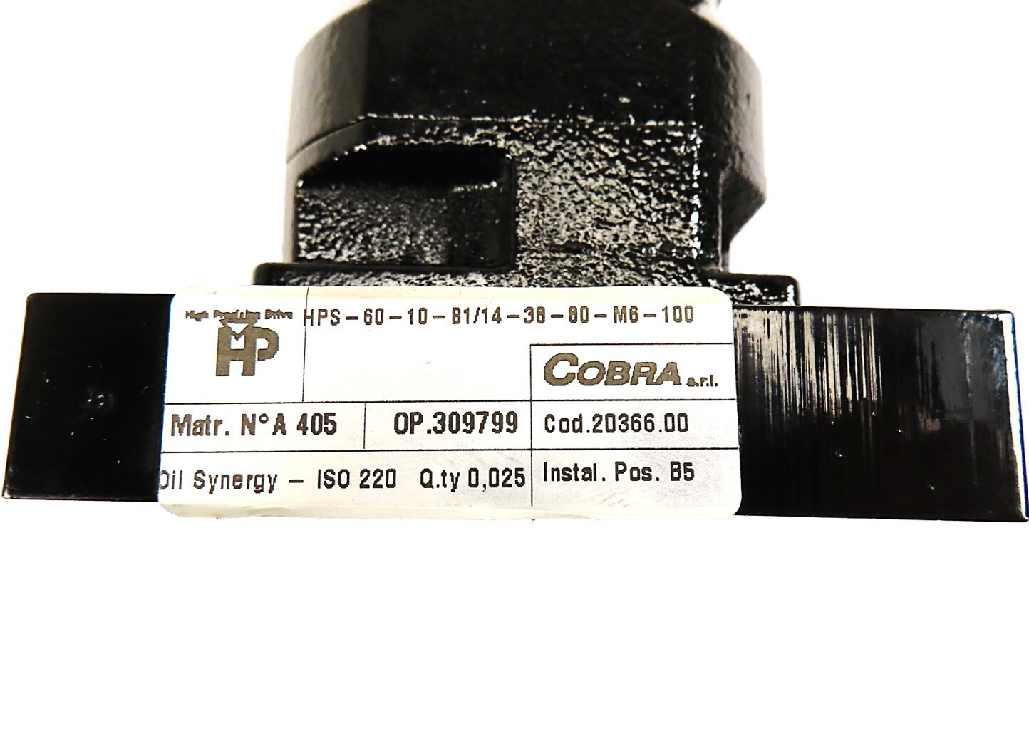 Cobra HPS-60-10-B1/14-38-80-M6-100 Planetary Gearbox Ratio 10:1 NEW NO BOX