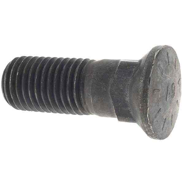 10 Pack 1-8X3 1-8 UNC, 3″ OAL, Alloy Steel Plow Bolt, Uncoated, Grade 8