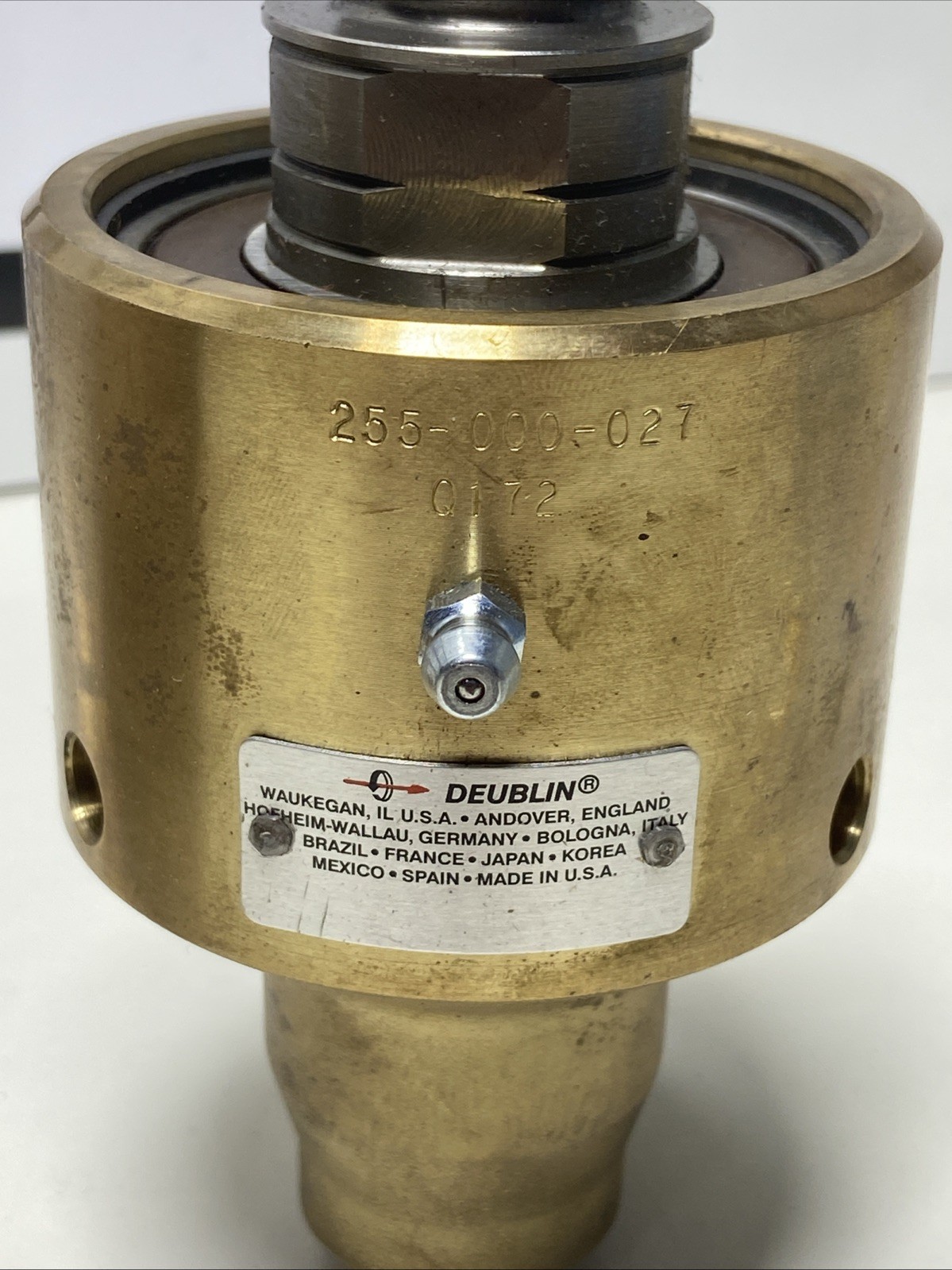 New 255-000-027 High-Speed Rotary Joint Substitute