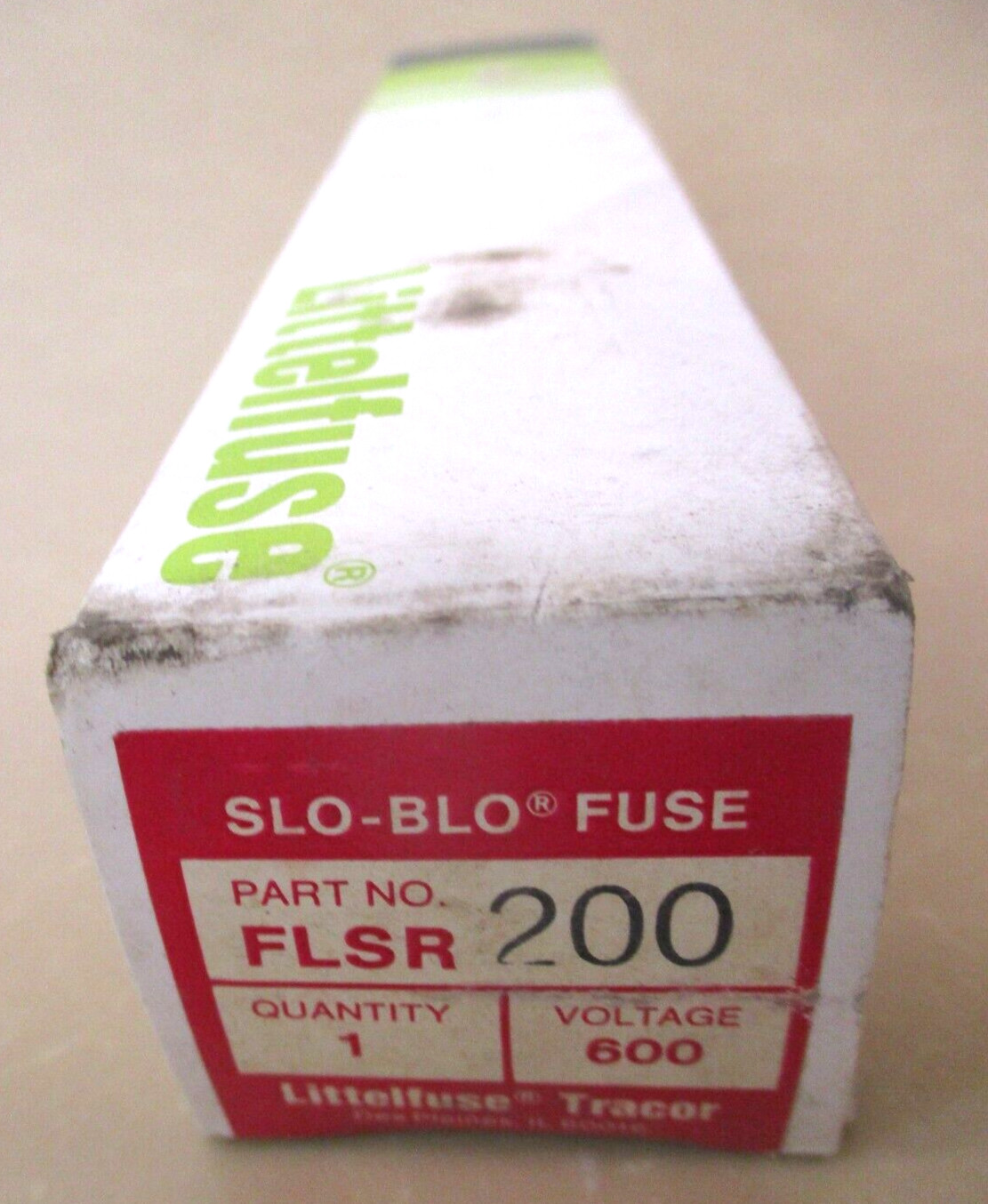 Littelfuse Tracor FLSR200 Slo-Blo Fuse Time Delay Dual Element RK5 Fuse 46465WVS