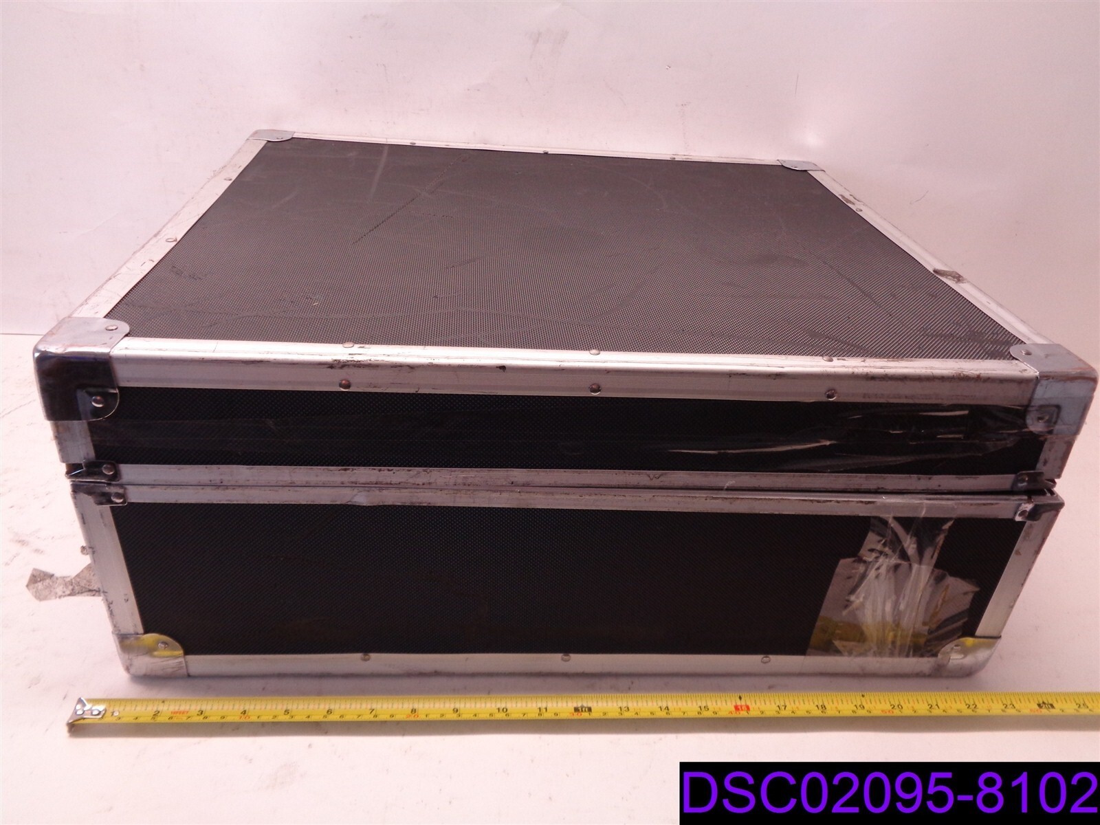 Used Tradeshow Portable Document Display 19″ x 22-1/2″ Case, 39-1/2″ Tall Table