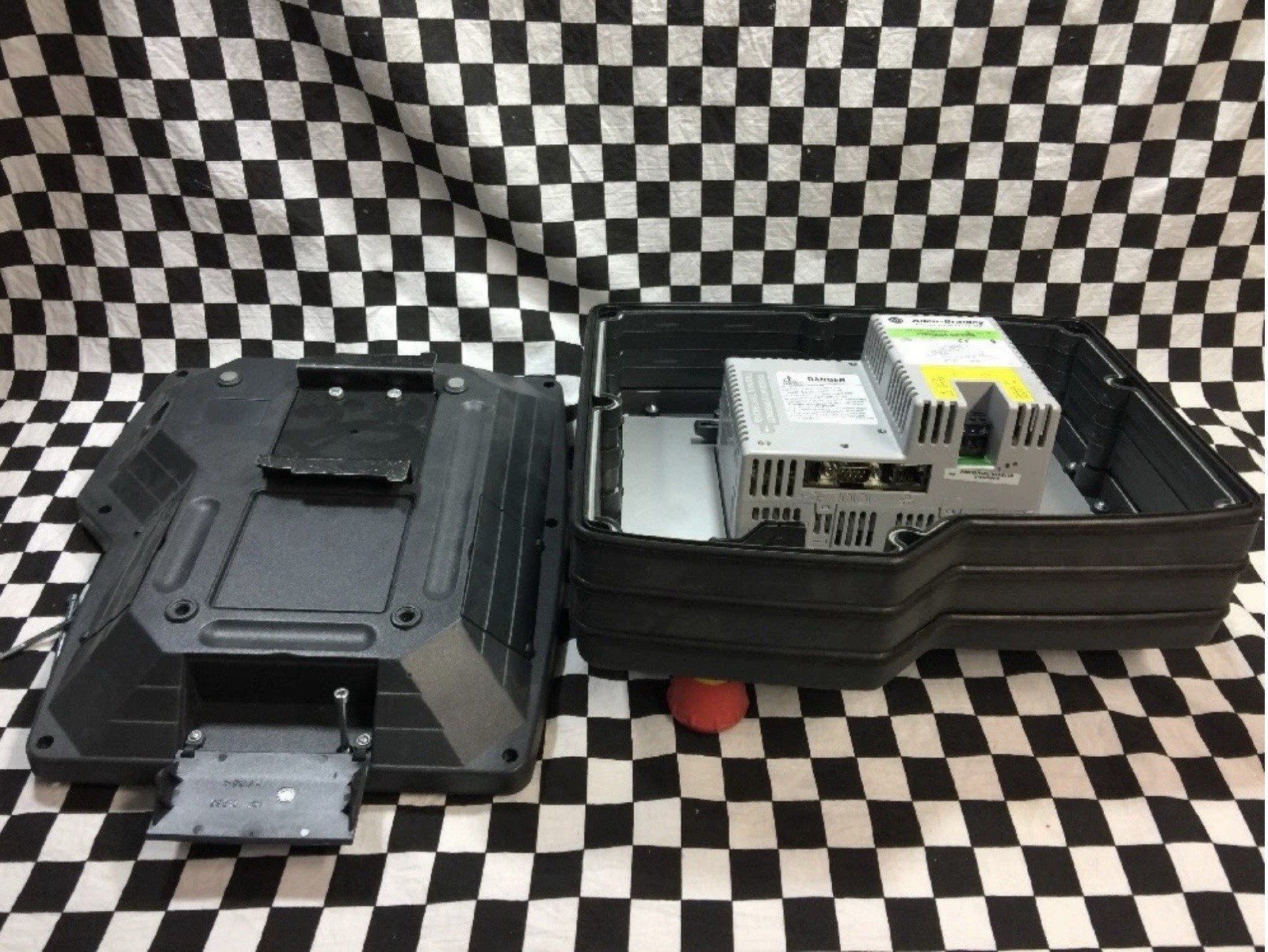 PANEL VIEW PLUS 600, 2711P-T6C20D With Enclosure & EMO SHIPSAMEDAY