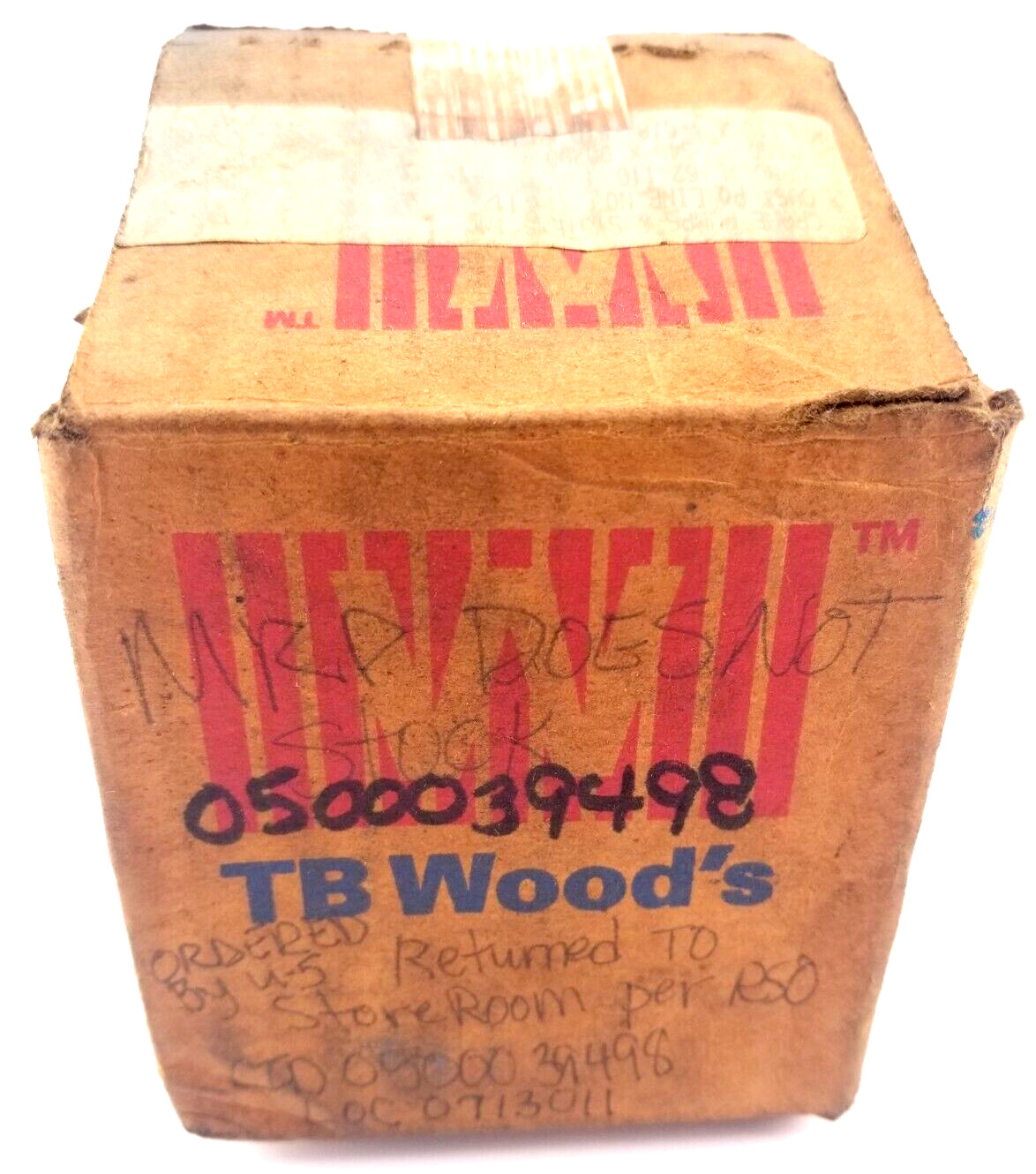 TB Woods L110158, Straight L-Jaw Coupling Hub, L110, 1-5/8″ Bore, 3.33mm Hub Dia