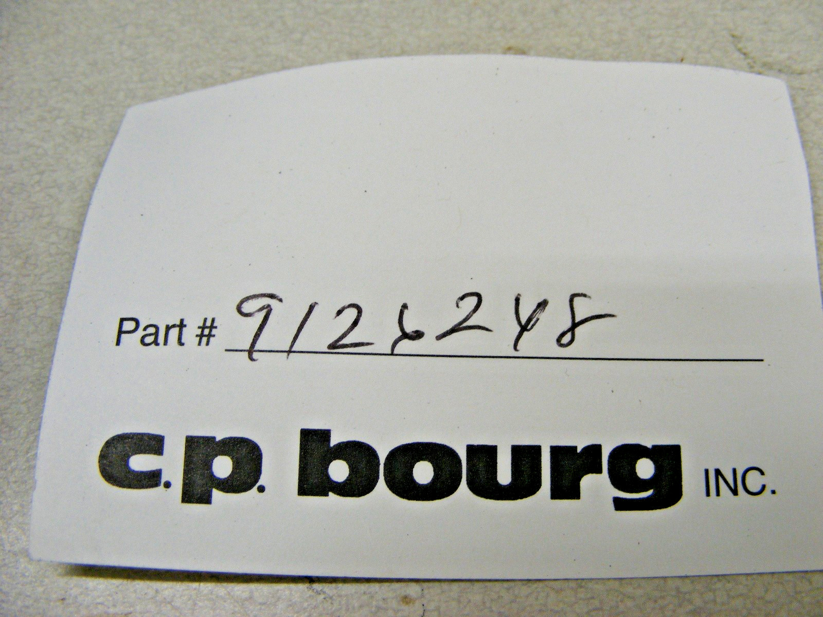 C.P. Bourg 9126248 BELT MAT.02H 495X25MM BBM (a75)