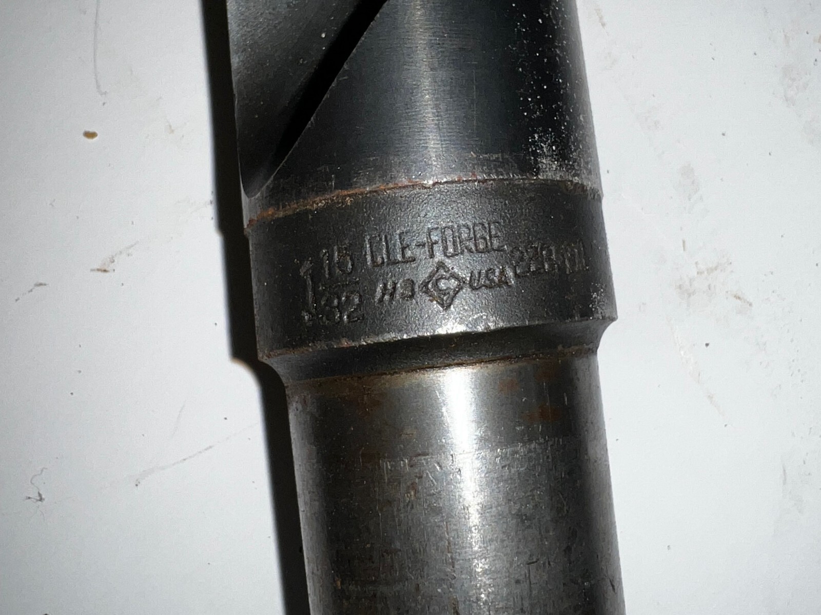 CLEVELAND MORSE TAPER SHANK DRILL BIT MT4 1-15/32″ CUT 9-3/4″ LOC 15-1/4″ OAL