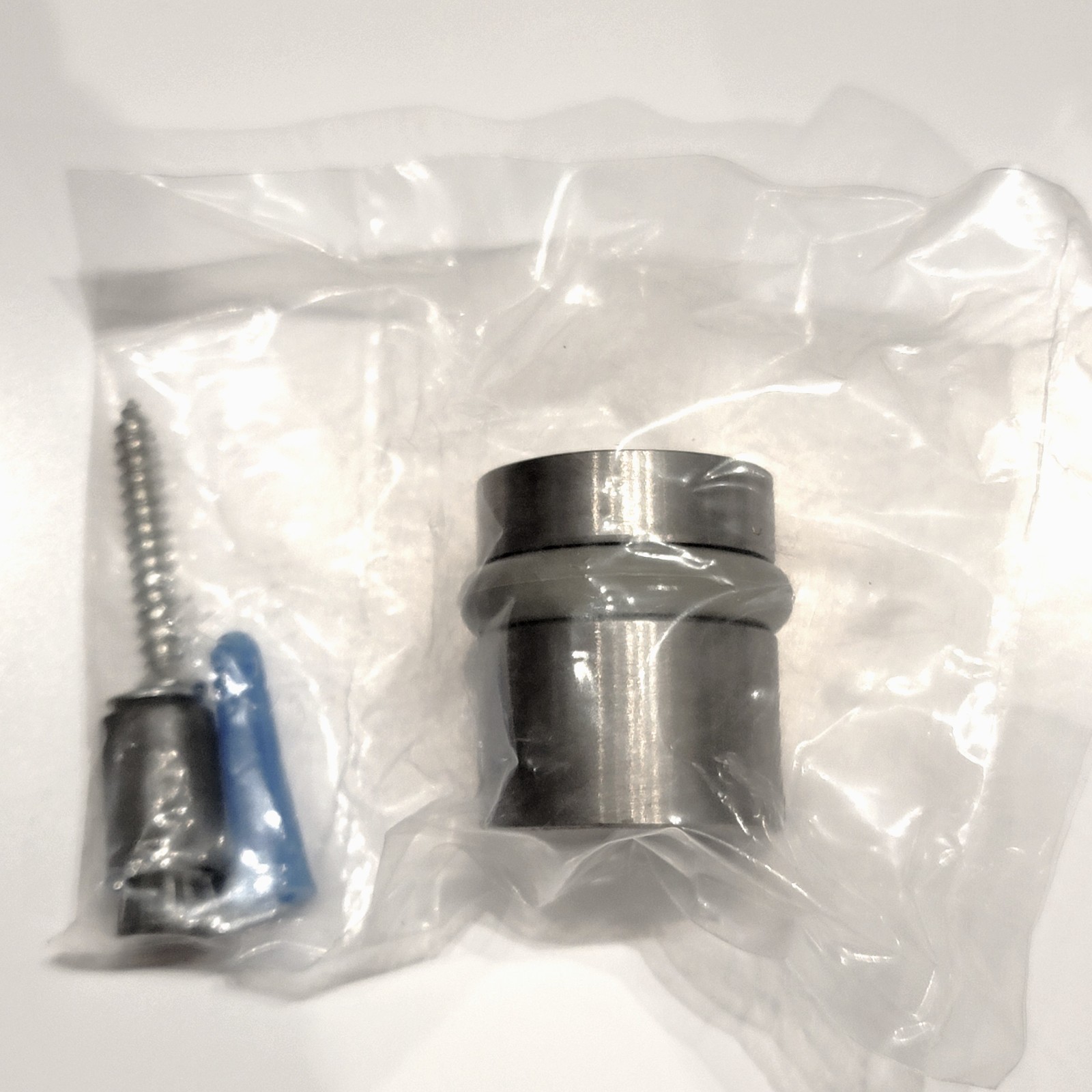 Rockwood 850.32D Door Stop, Floor-Mount, Satin Chrome NEW sealed- 1 1/2in 2 pack