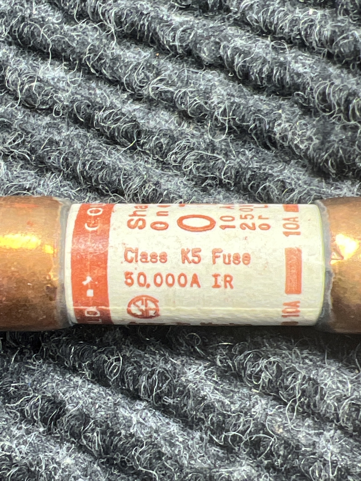 NOS Lot of 3 GOULD SHAWMUT 0T10 10 AMP FUSE