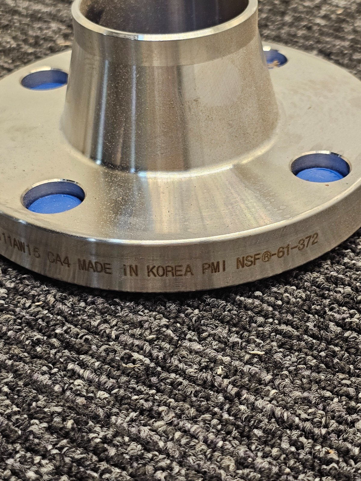 FTC B16.5 150 2 Weld Neck Flange SCH10S A/SA182 F304/304L N221111AW15 CA4