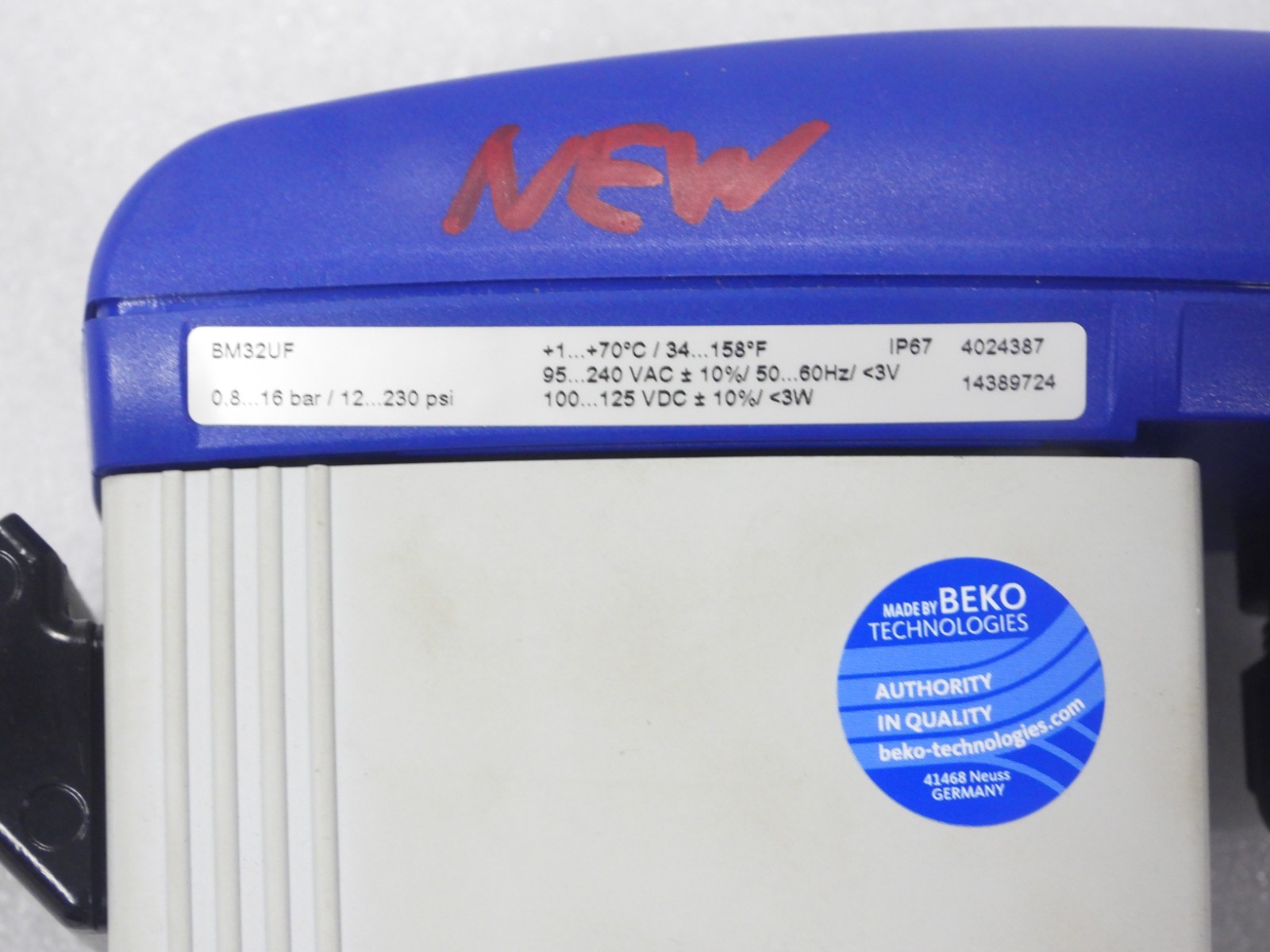 NEW BEKOMAT BM32UF VARIO STAND ALONE BEKO TECHNOLOGIES GMBH CONDENSATE DRAIN