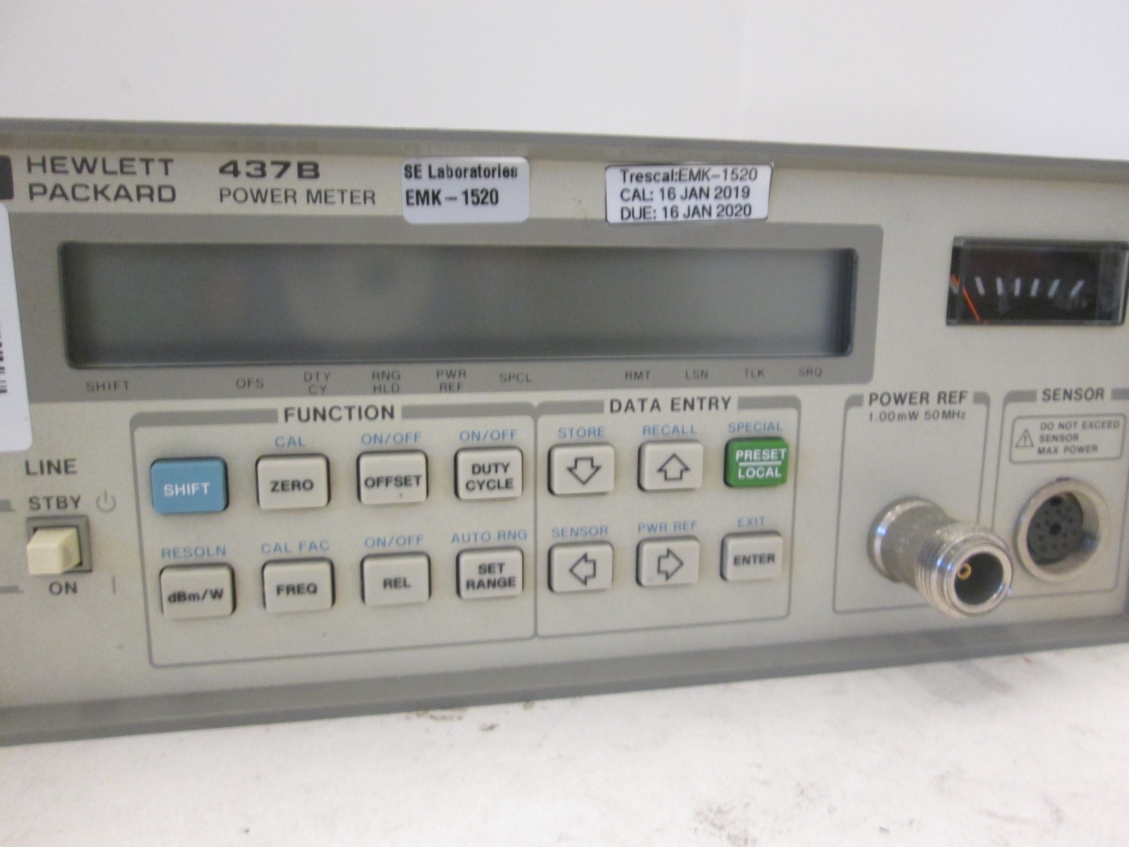 Hewlett Packard, Power Meter, 437B, Used