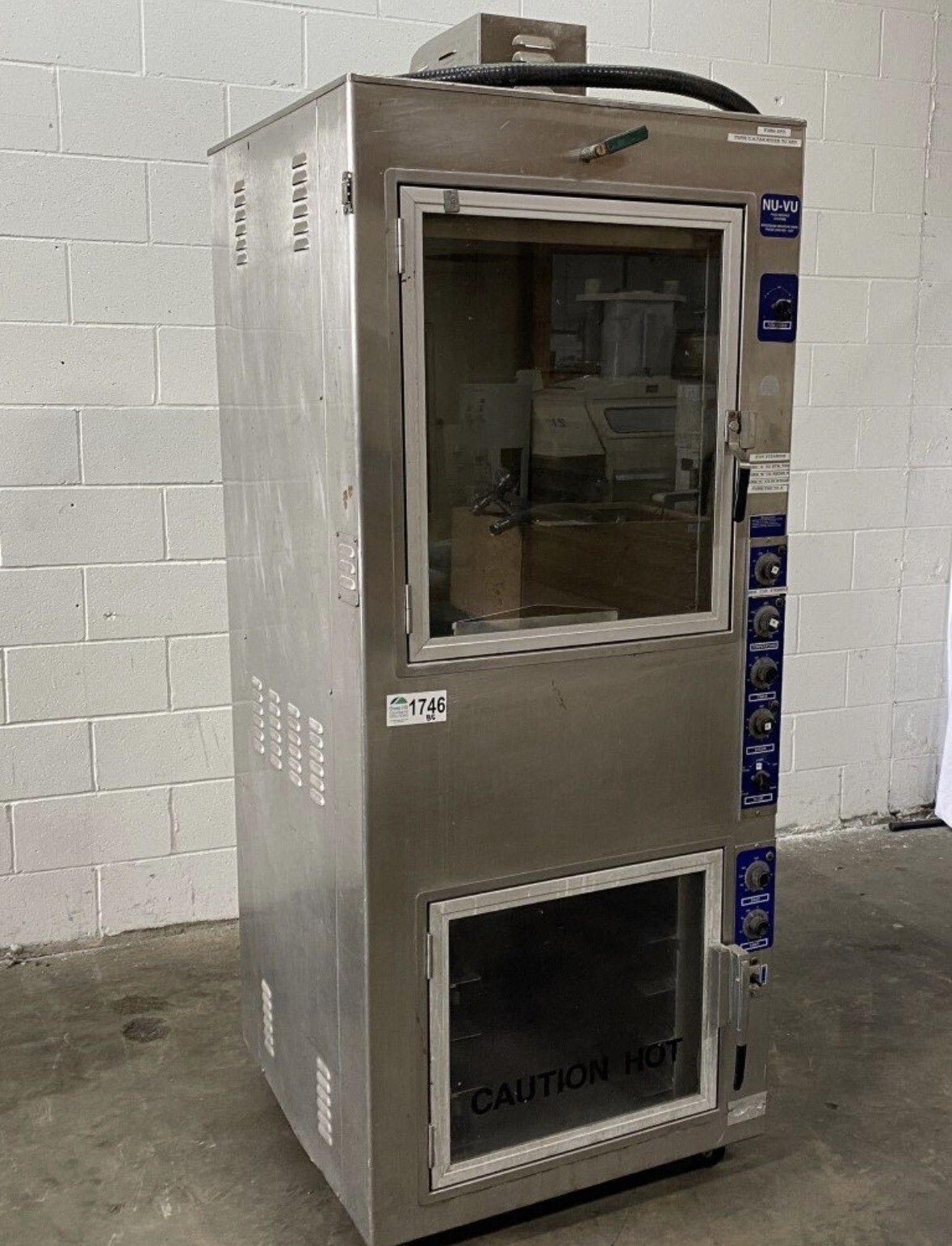NU-VU Circulating Air Oven/Steamer/Smoker