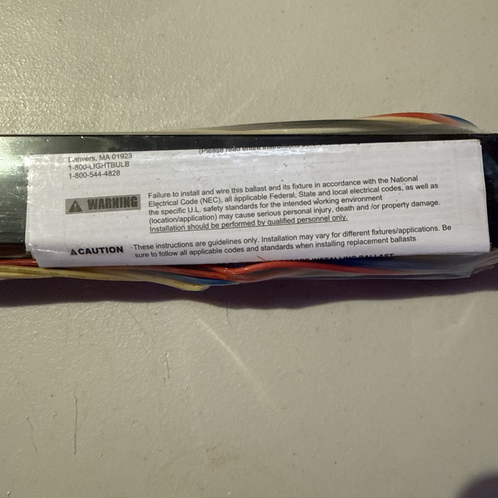 New Osram QTP2x40T12/UNV/RS/SC Electronic Ballast 120-277v