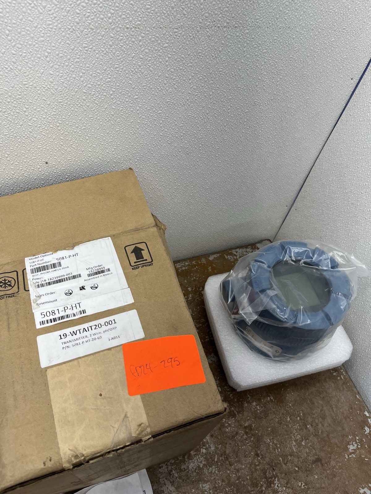 Rosemount 5081-P-HT Two-wire Conductivity Transmitter 42.4v-dc