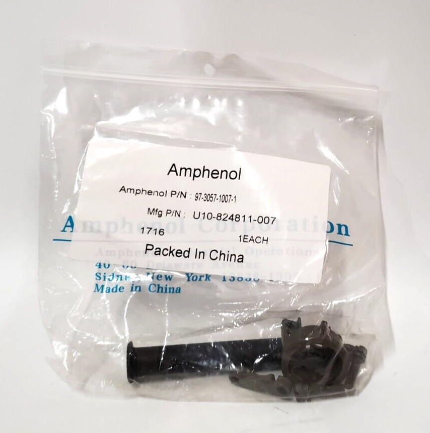 (NEW) Amphenol Connector Accessory Cable Clamp U10-824811-007 97-3057-1007-1