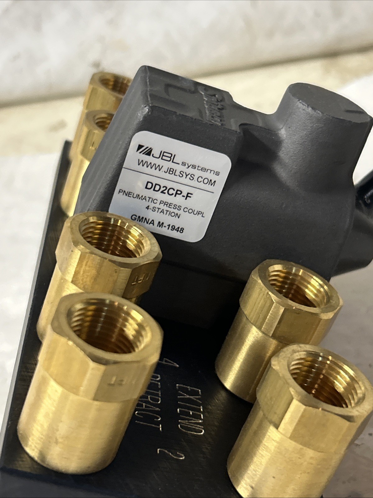 JBL Systems DD2CP-F 4 station pneumatic press coupler GMNA M-1948