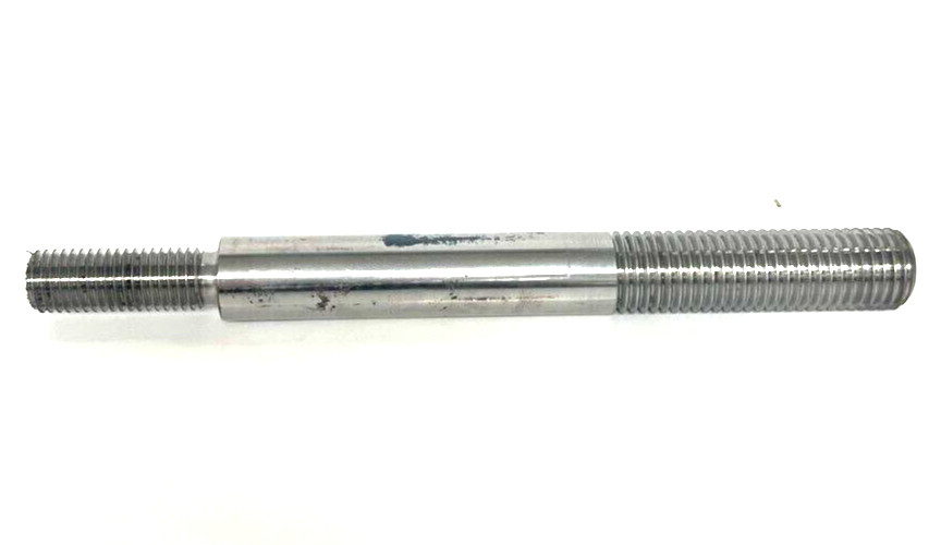 DOUBLE THREADED BOLT 1″ AND 3/4″ ENDS 10-1/4″ LONG 2-1/4″ ON 3/4″ SIDE 3-1/2″ 1″