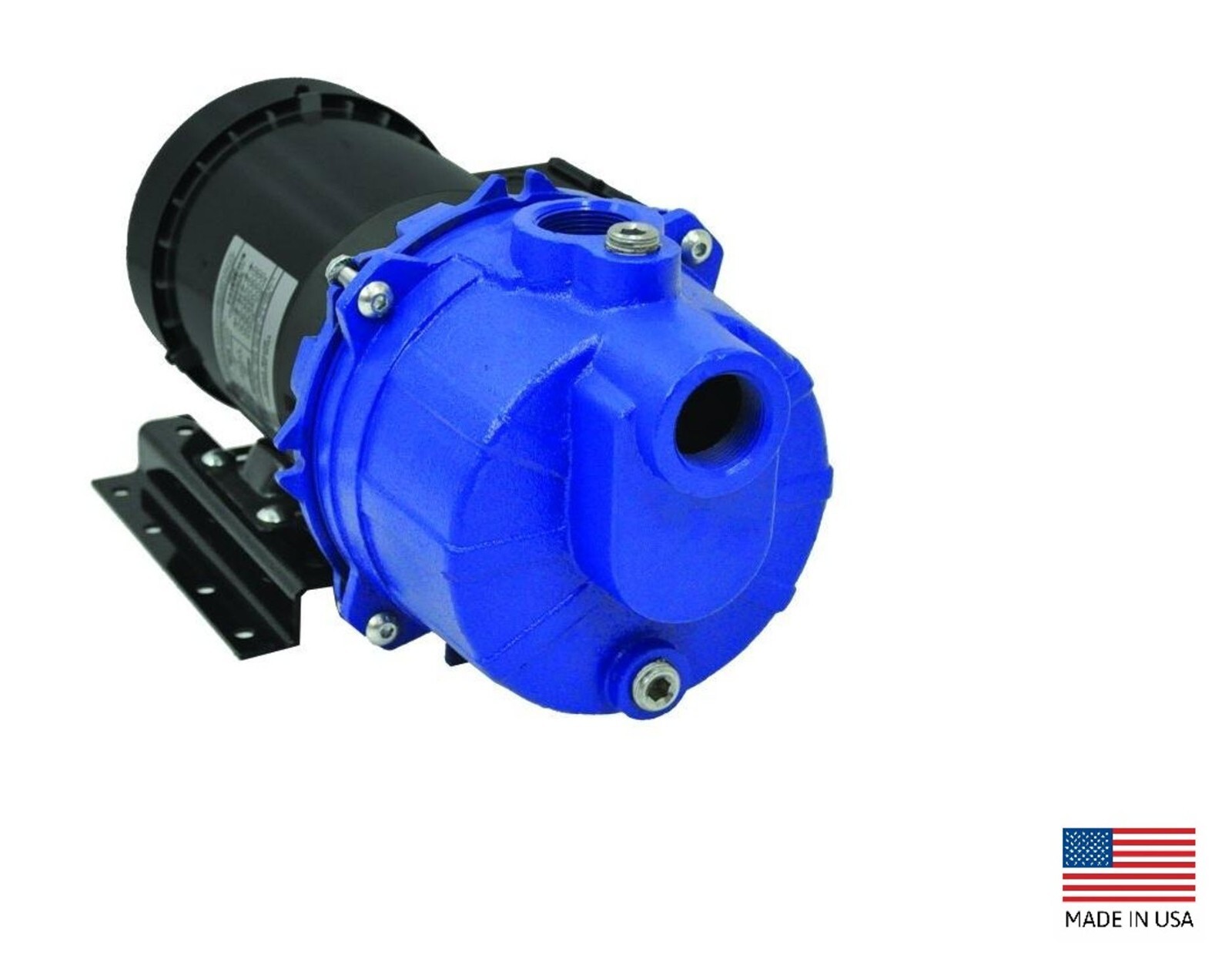 CENTRIFUGAL CHEMICAL PUMP – Cast Iron – 1.25″ Ports – 115-208/230V/1P – 83 GPM