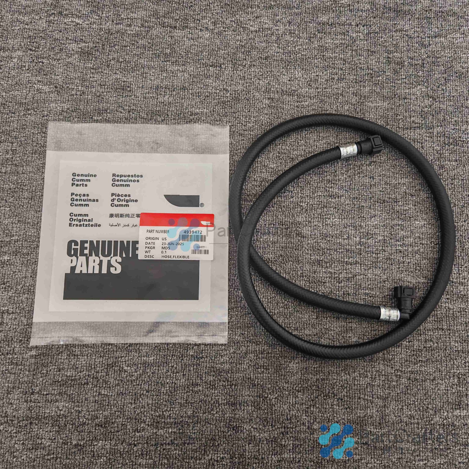 HOSE FLEXIBLE For Cummins Onan 4939472 US