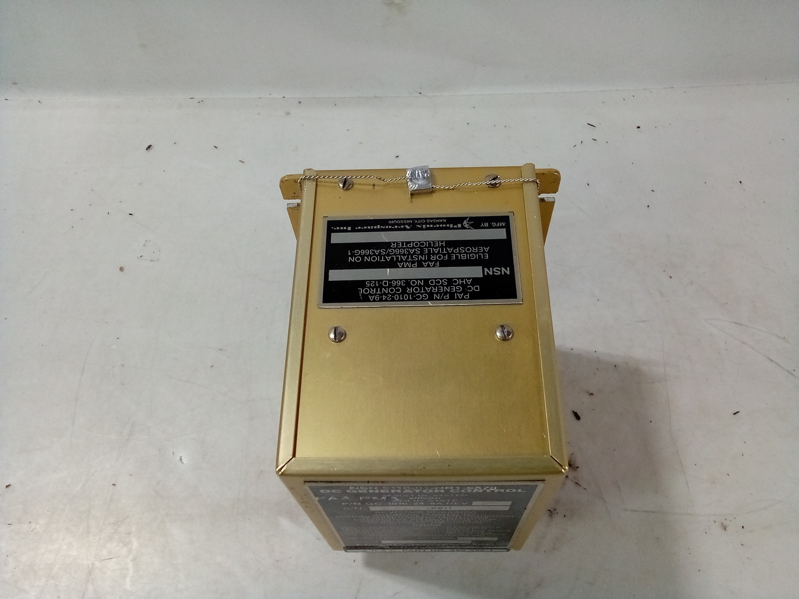 Phoenix Aerospace 950-298-1 DC Generator Control Unit 28V FAA-PMA SA366G
