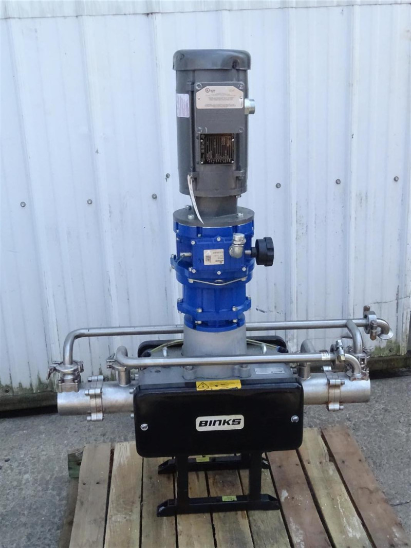 Binks E2 Electric Smart Pump, 1HP 230/460v, 1″ Sanitary Connections , 104018