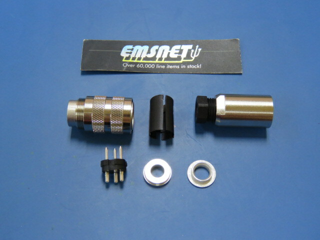BINDER 99-5105-15-03 Qty of 1 per Lot Binder Connector, 3 contacts Cable Mount