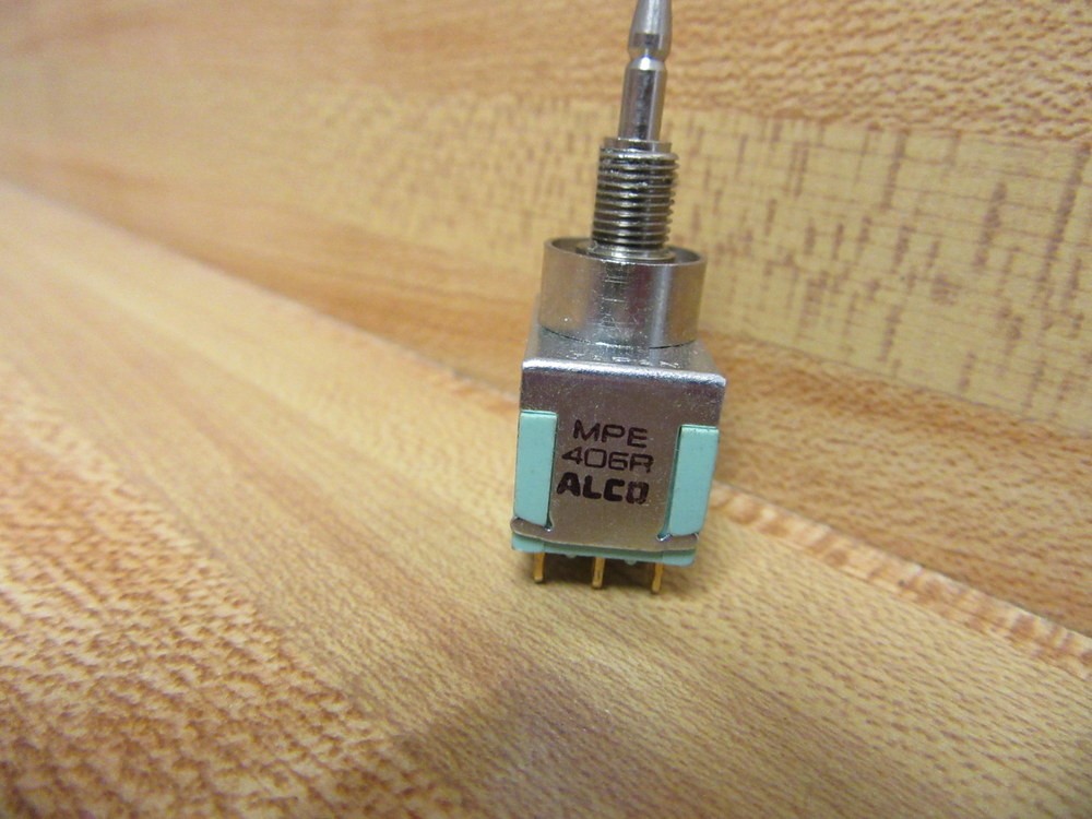 Alcoswitch MPE-406R Push Button Switch MPE406R W/O Button