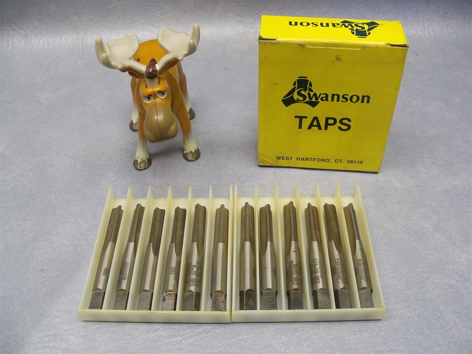 1/4-28 GH3 Swanson Taps 3 Straight Flutes – Box of 12