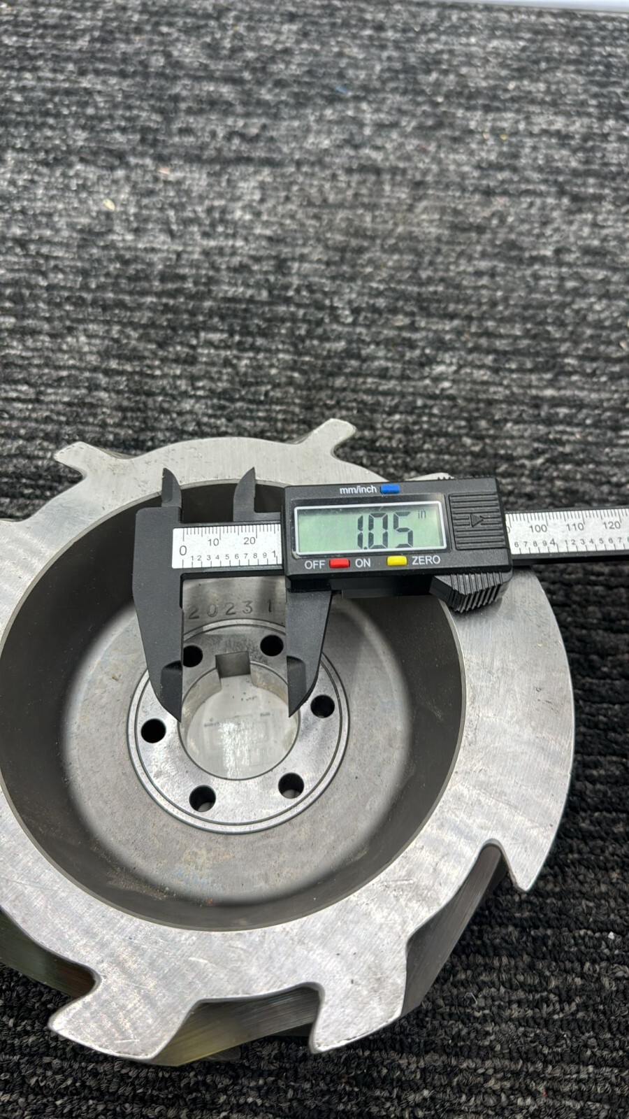 C20231 Indexer Cam Notched Bore 6 Hole
