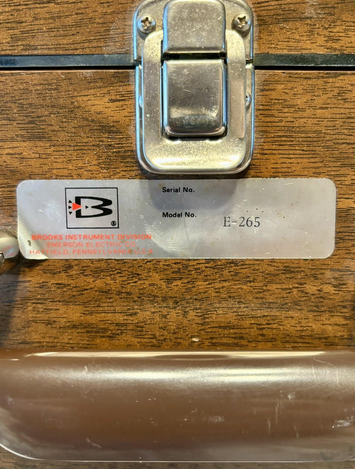 BROOKS INSTRUMENT DIVISION 7790B1 Signal Converter Calibrator In Case