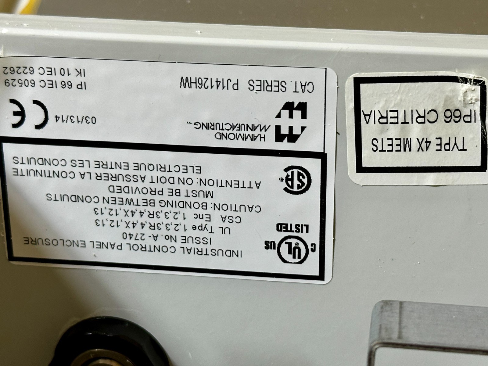 Exitronix CP-EMX-12N-90-J1218-2 Hazardous Location Emergency Lighting